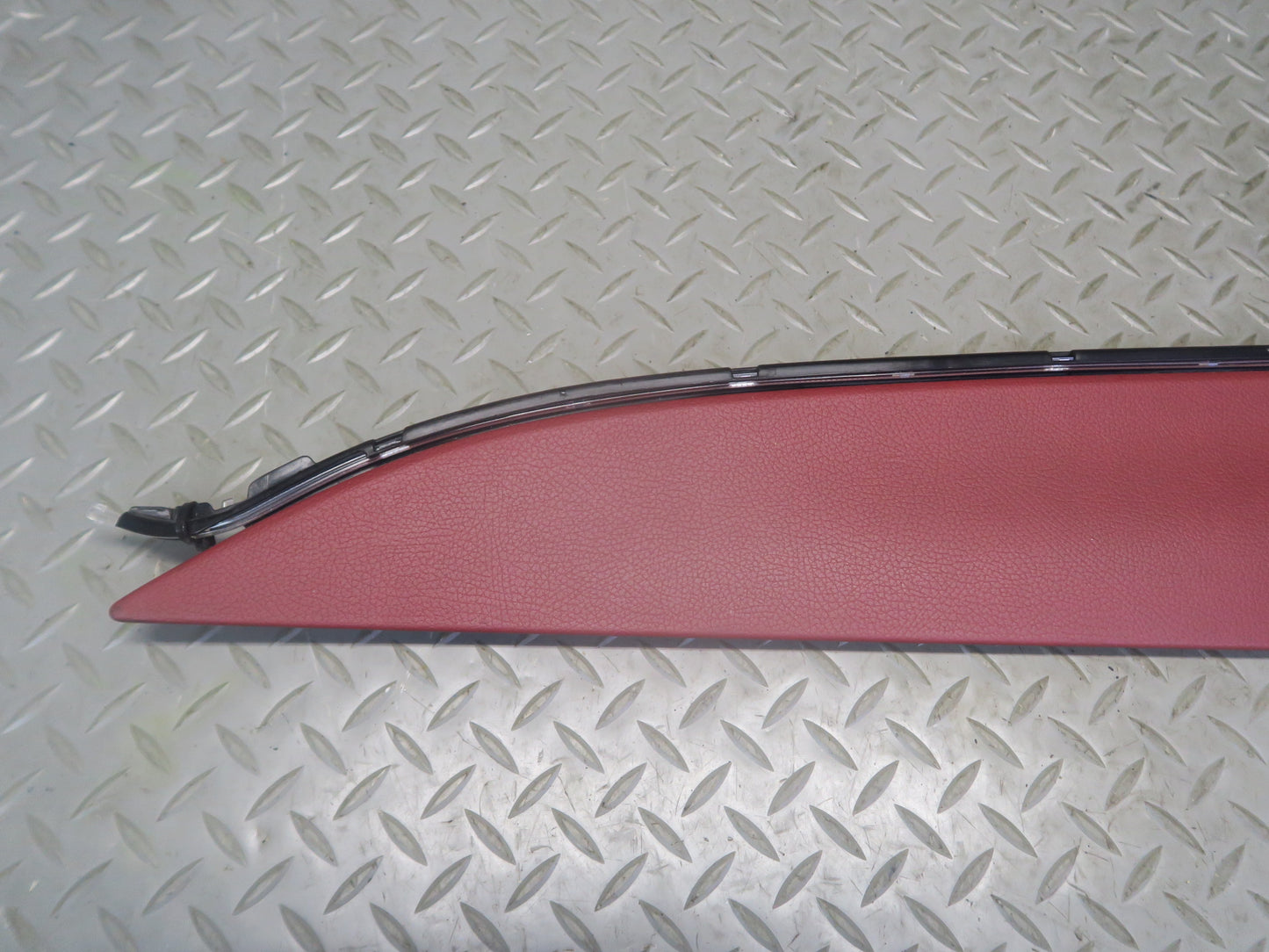 13-20 Mercedes R231 SL550 Set of 2 Center Console Leather Side Trim Panel OEM