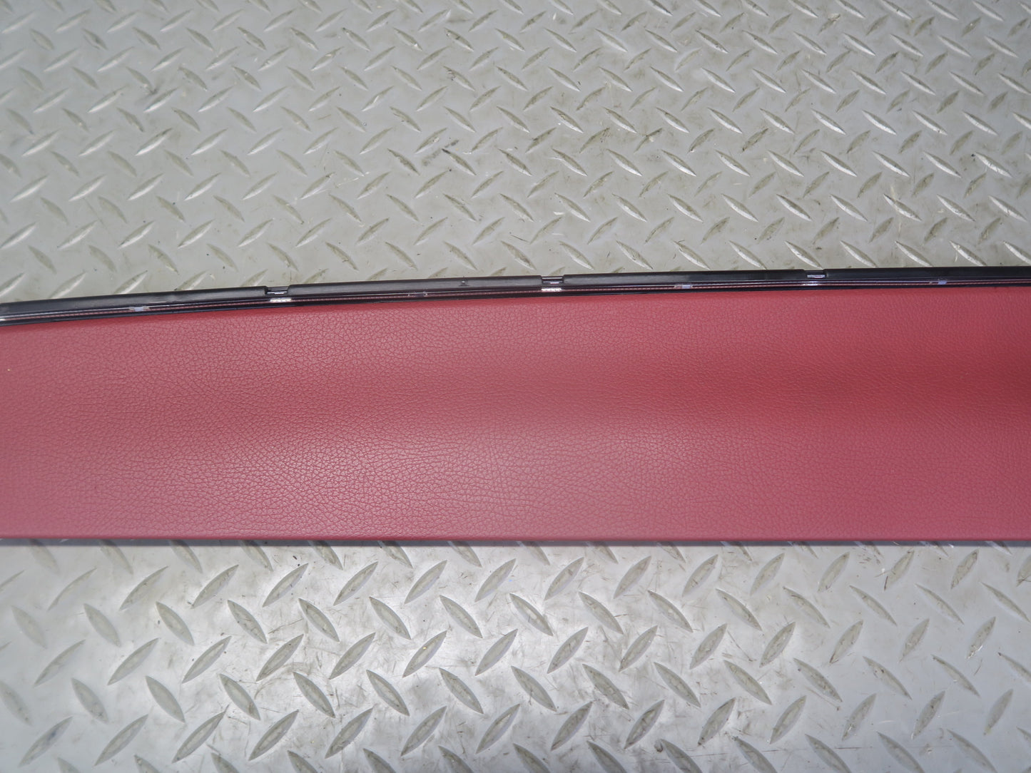 13-20 Mercedes R231 SL550 Set of 2 Center Console Leather Side Trim Panel OEM