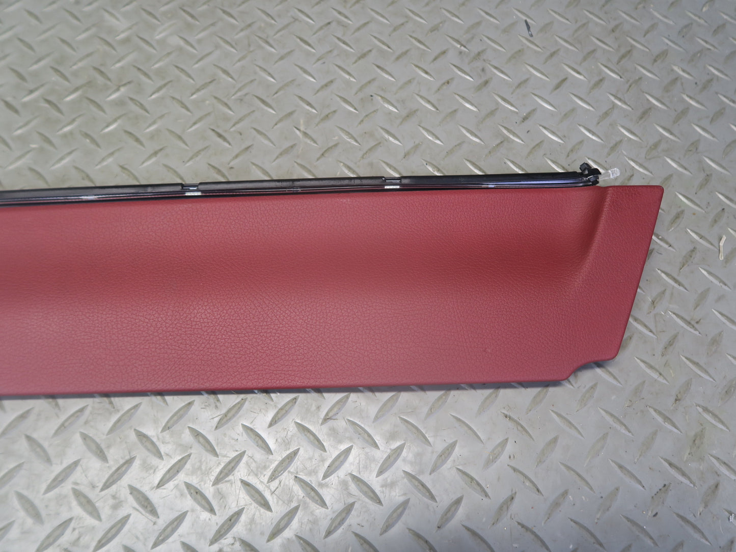 13-20 Mercedes R231 SL550 Set of 2 Center Console Leather Side Trim Panel OEM
