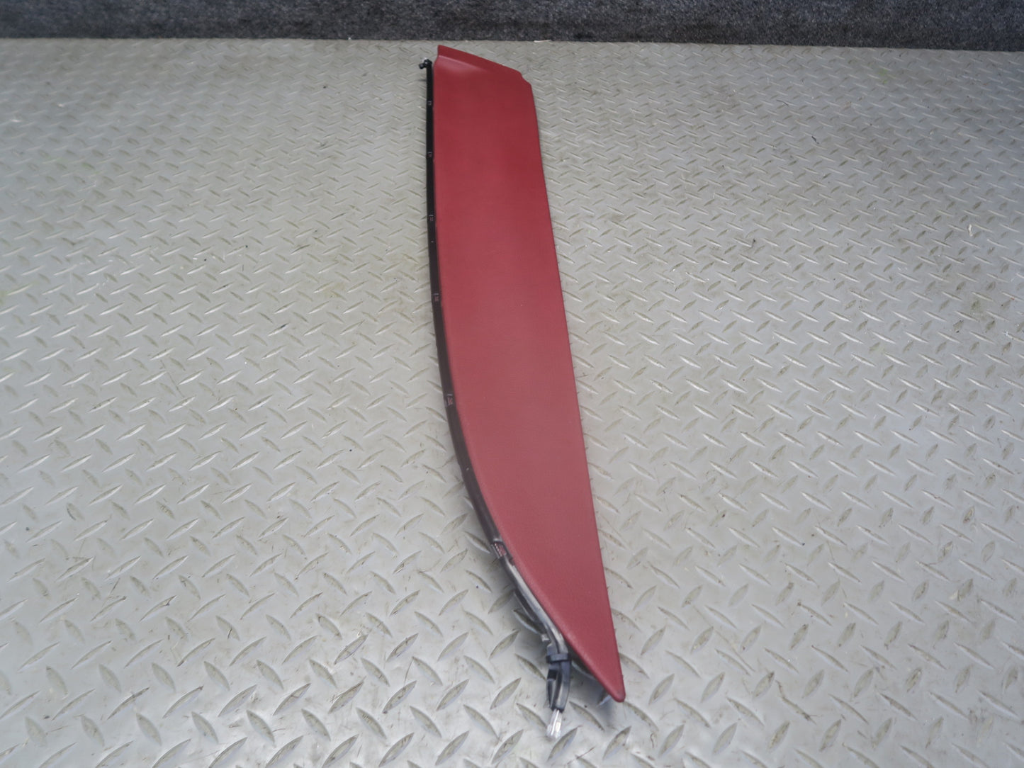 13-20 Mercedes R231 SL550 Set of 2 Center Console Leather Side Trim Panel OEM