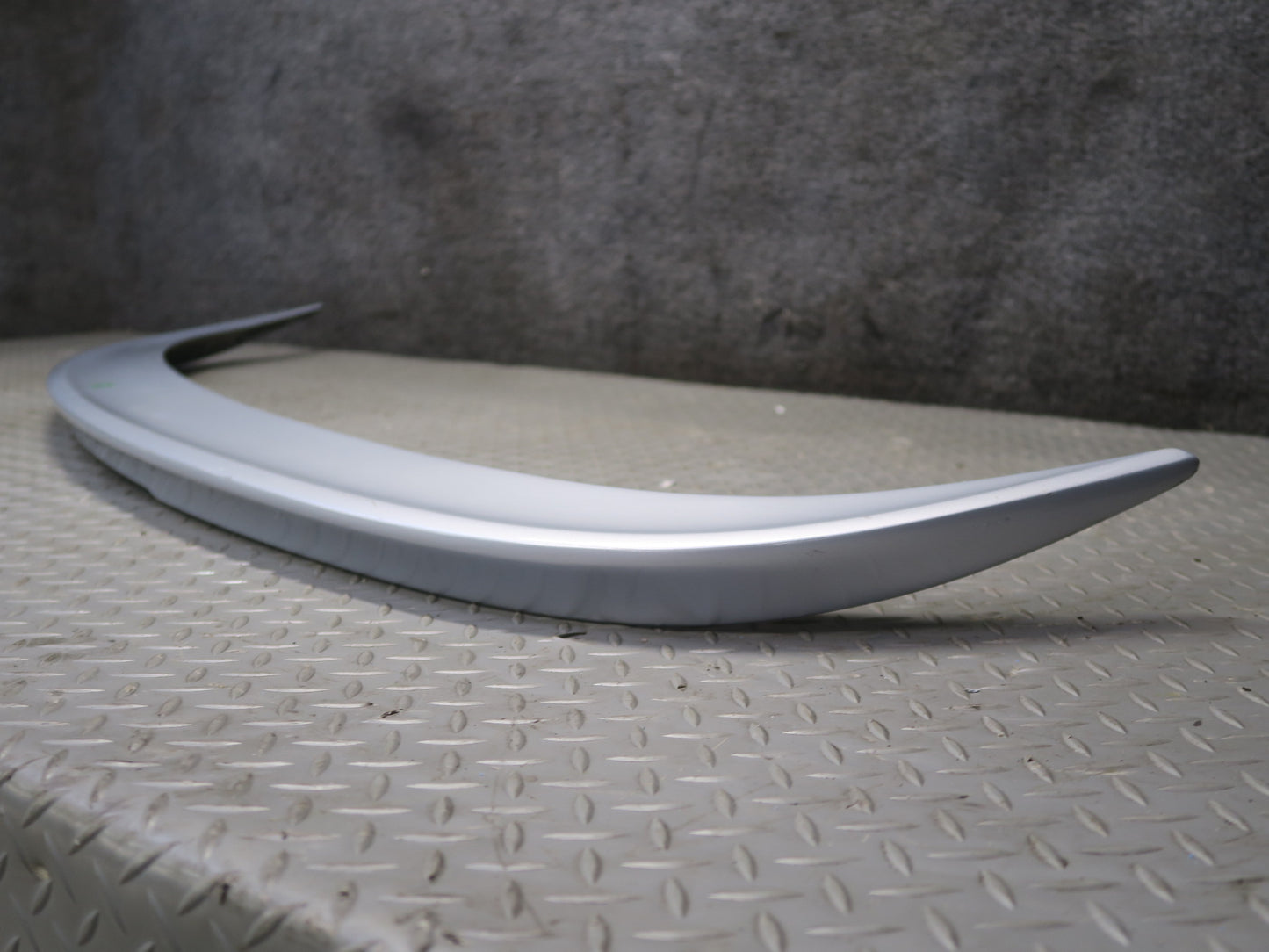 13-20 Mercedes R231 SL550 AMG Rear Trunk Lid Spoiler Iridium Silver OEM