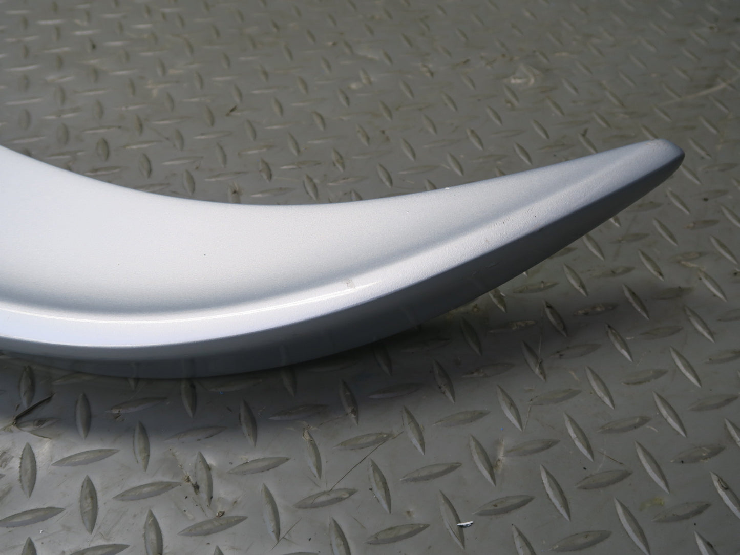 13-20 Mercedes R231 SL550 AMG Rear Trunk Lid Spoiler Iridium Silver OEM