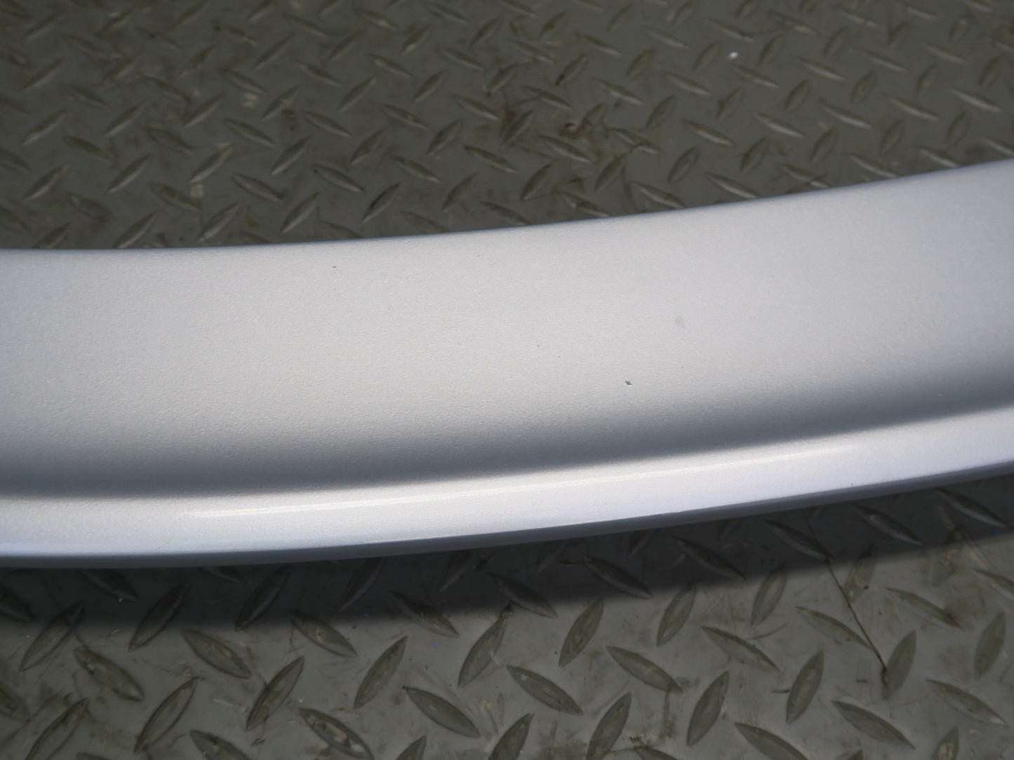 13-20 Mercedes R231 SL550 AMG Rear Trunk Lid Spoiler Iridium Silver OEM