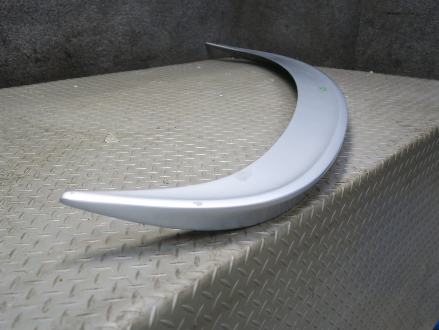 13-20 Mercedes R231 SL550 AMG Rear Trunk Lid Spoiler Iridium Silver OEM