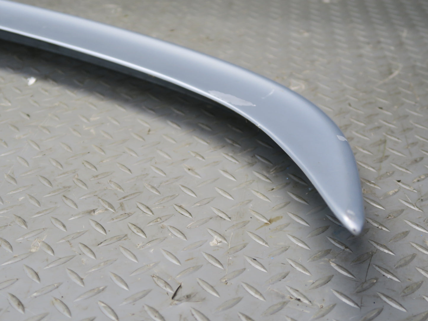 13-20 Mercedes R231 SL550 AMG Rear Trunk Lid Spoiler Iridium Silver OEM