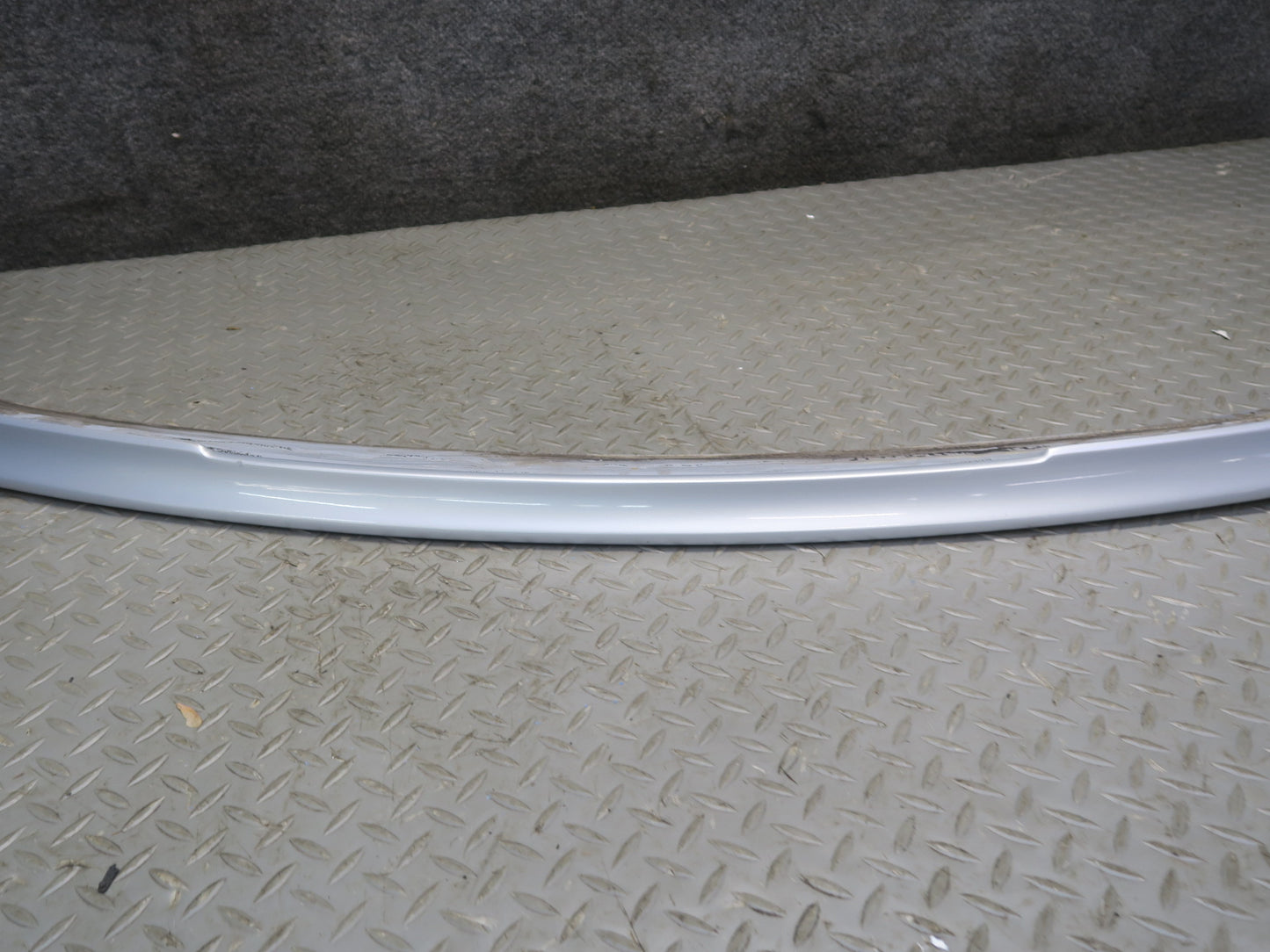 13-20 Mercedes R231 SL550 AMG Rear Trunk Lid Spoiler Iridium Silver OEM