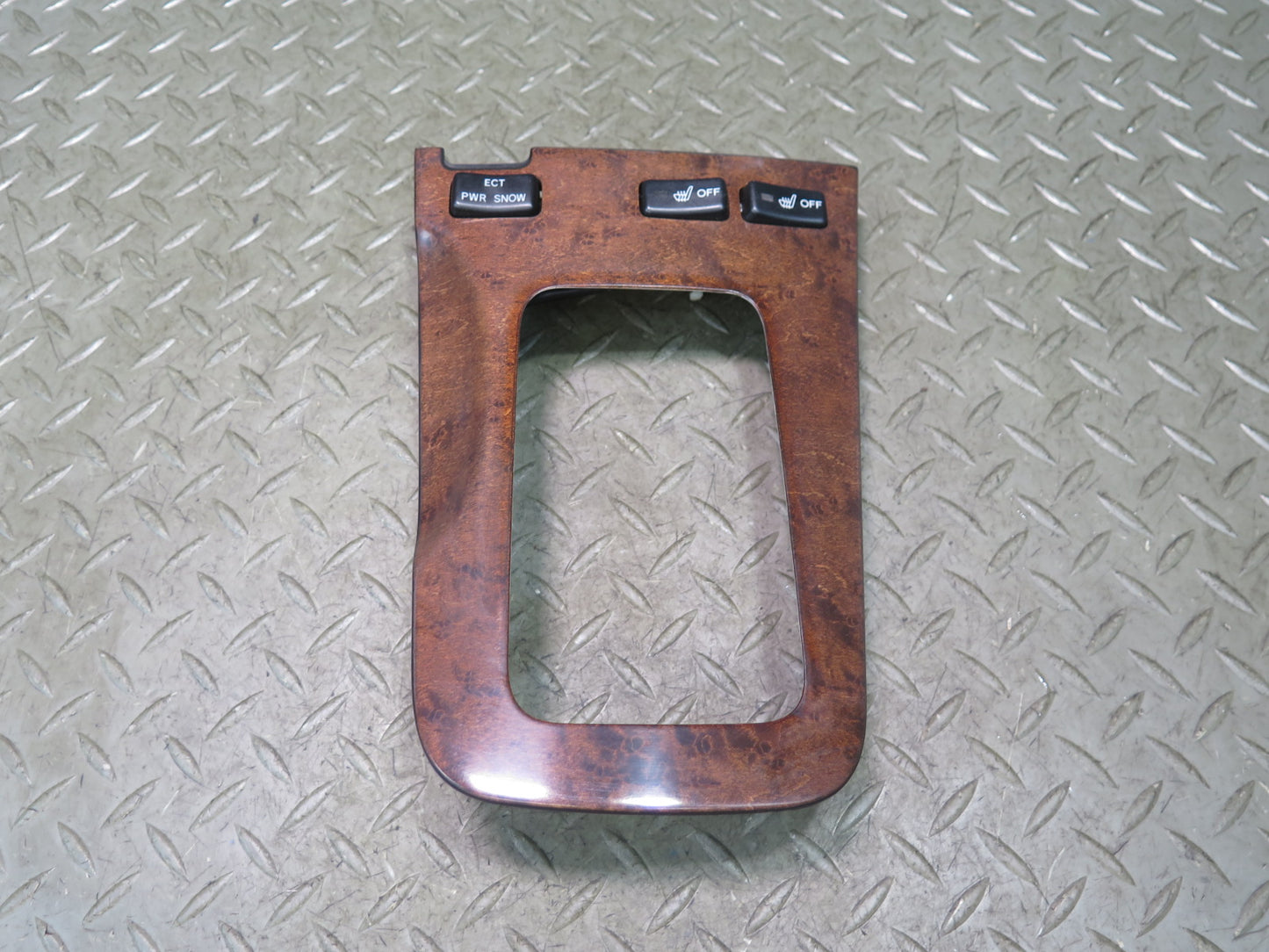 98-00 Lexus UZZ30L SC300 SC400 Center Console Shifter Trim Bezel w Switch OEM
