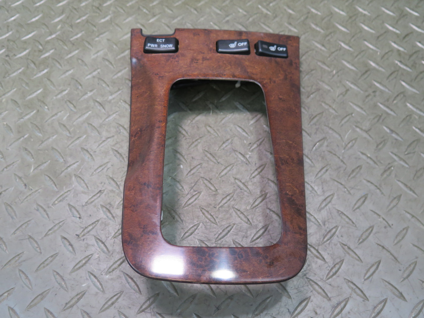 98-00 Lexus UZZ30L SC300 SC400 Center Console Shifter Trim Bezel w Switch OEM