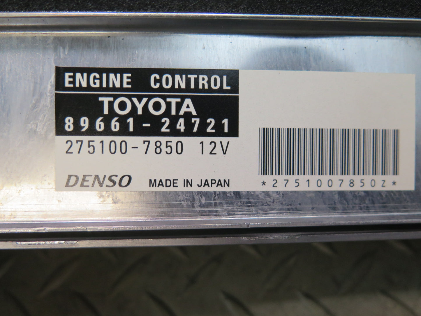 06-07 Lexus UZZ40L SC430 ECU ECM Engine Control Module 74K 89661-24721 OEM