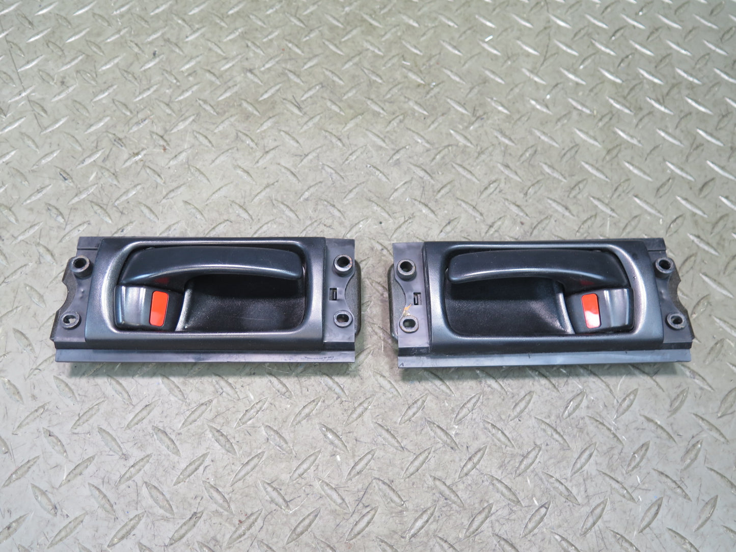 95-00 Lexus UZZ30L SC400 SC300 Left & Right Door Interior Handle Set Black OEM