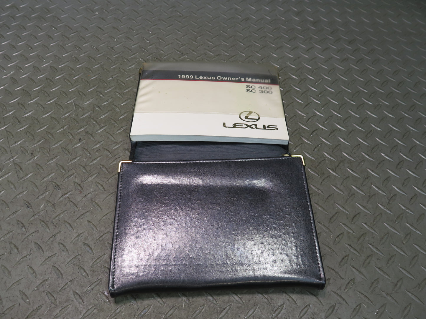 1999 Lexus UZZ30L SC400 Owners Guide Manual Book Set w Case OEM