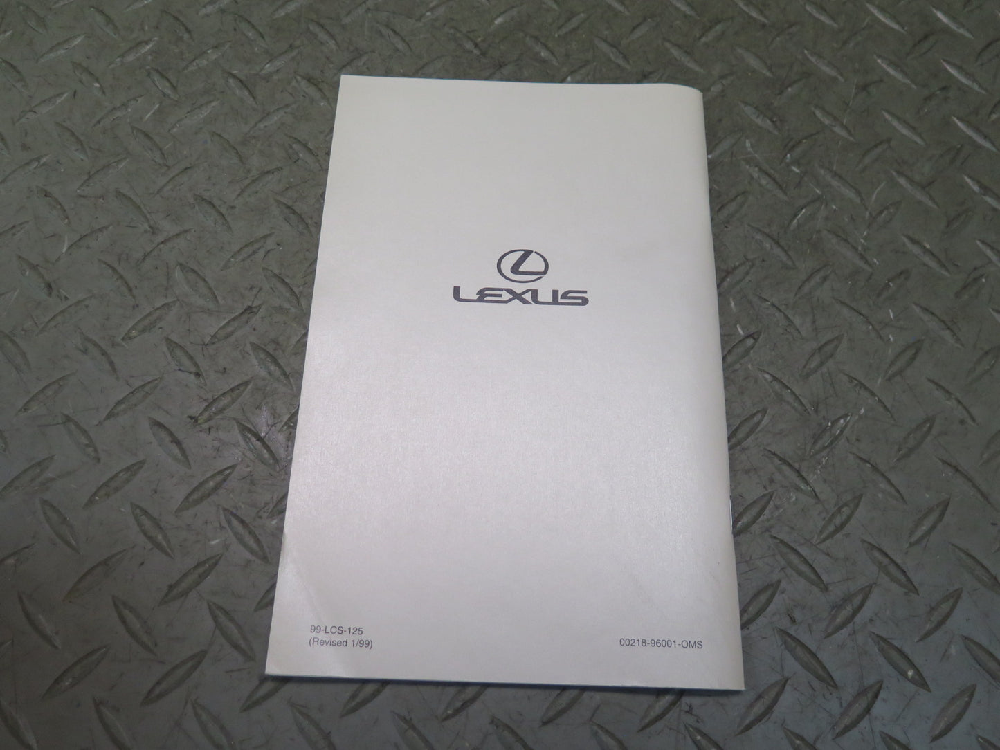 1999 Lexus UZZ30L SC400 Owners Guide Manual Book Set w Case OEM