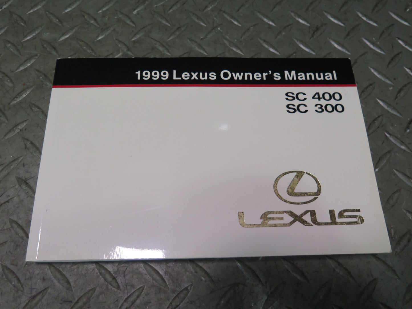1999 Lexus UZZ30L SC400 Owners Guide Manual Book Set w Case OEM
