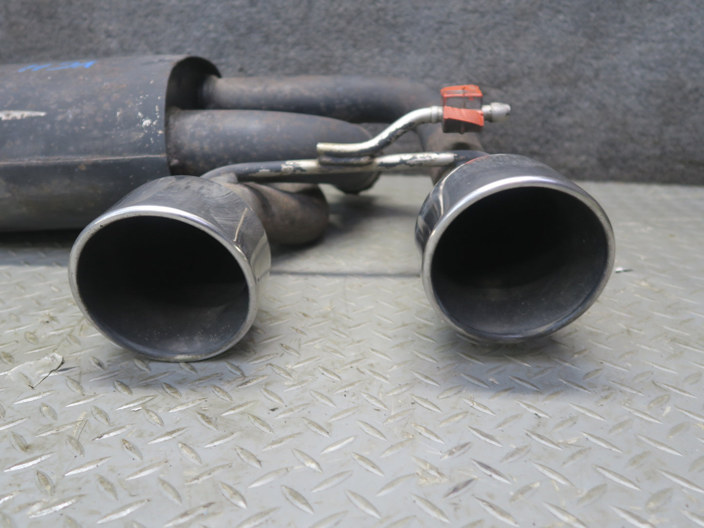 2008 VW Golf MK5 R32 Borla Exhaust Muffler w Tips