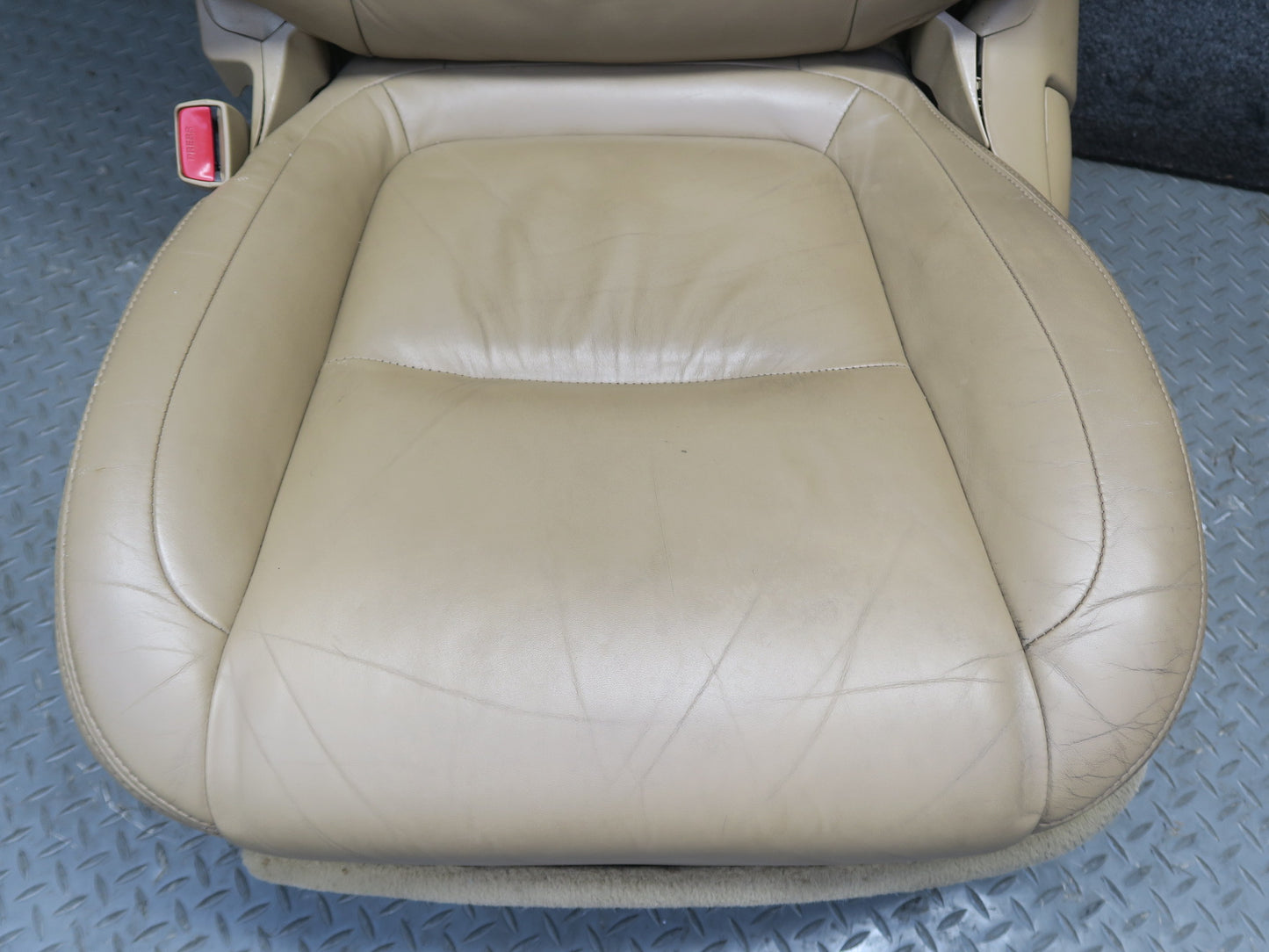 06-08 Lexus UZZ40L SC430 Front Left Right & Rear Leather Seat Set Camel 75K OEM