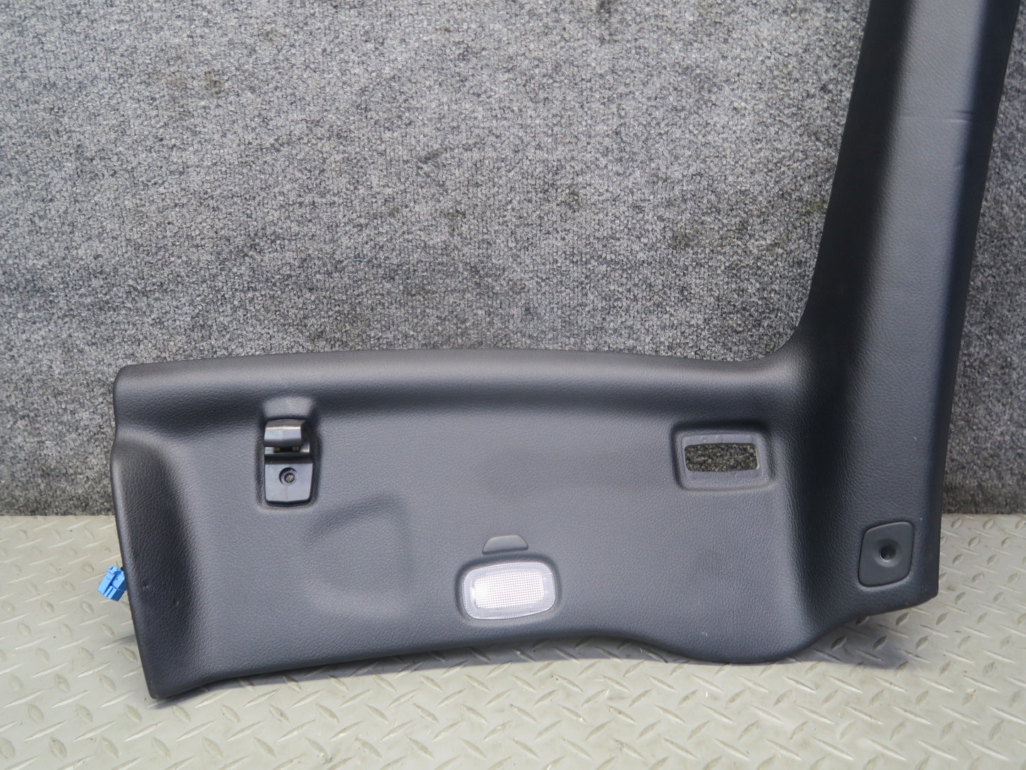 13-20 Mercedes R231 SL550 Set of 2 Front Interior A Pillar Trim Panel Black OEM