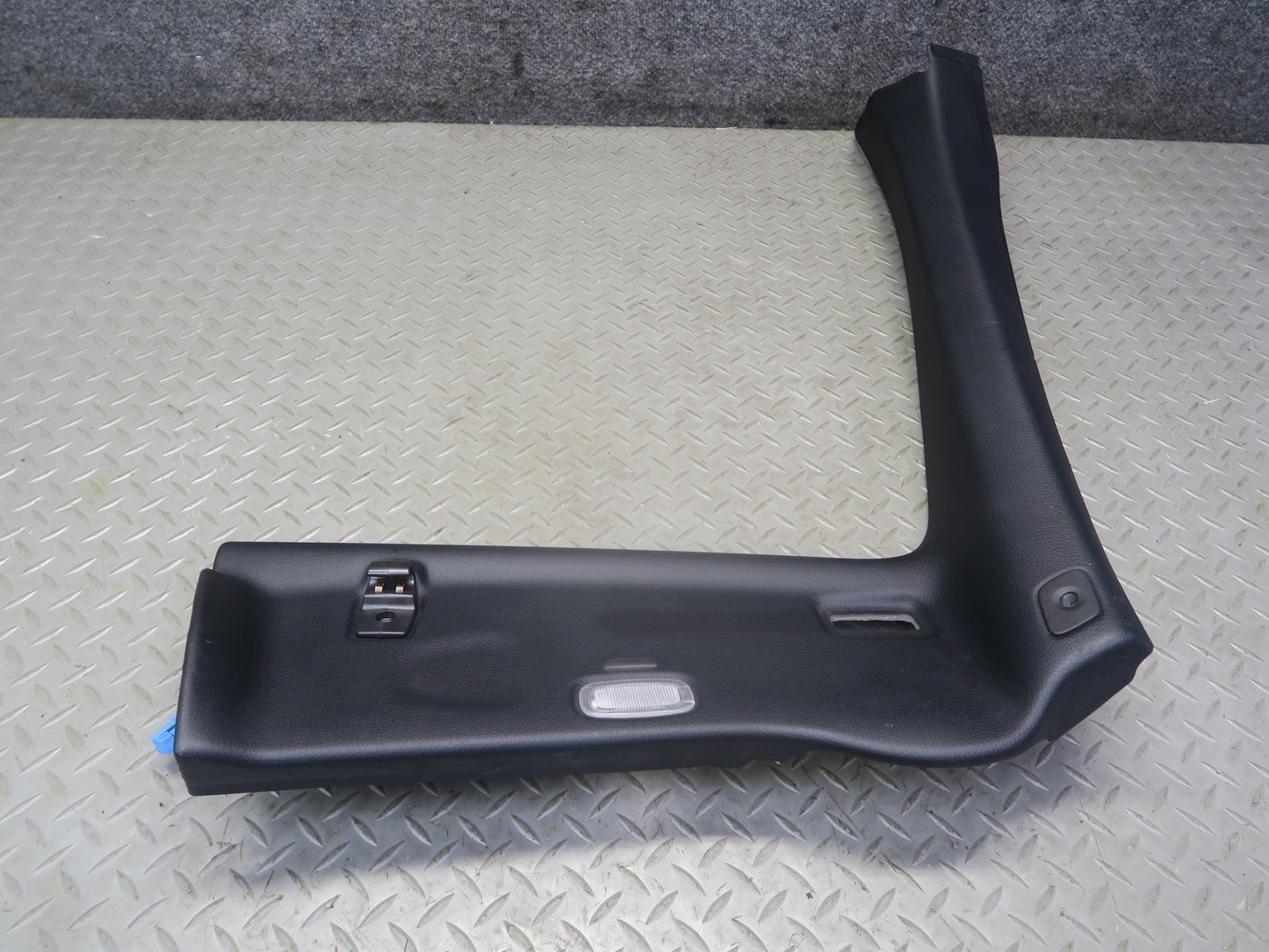 13-20 Mercedes R231 SL550 Set of 2 Front Interior A Pillar Trim Panel Black OEM