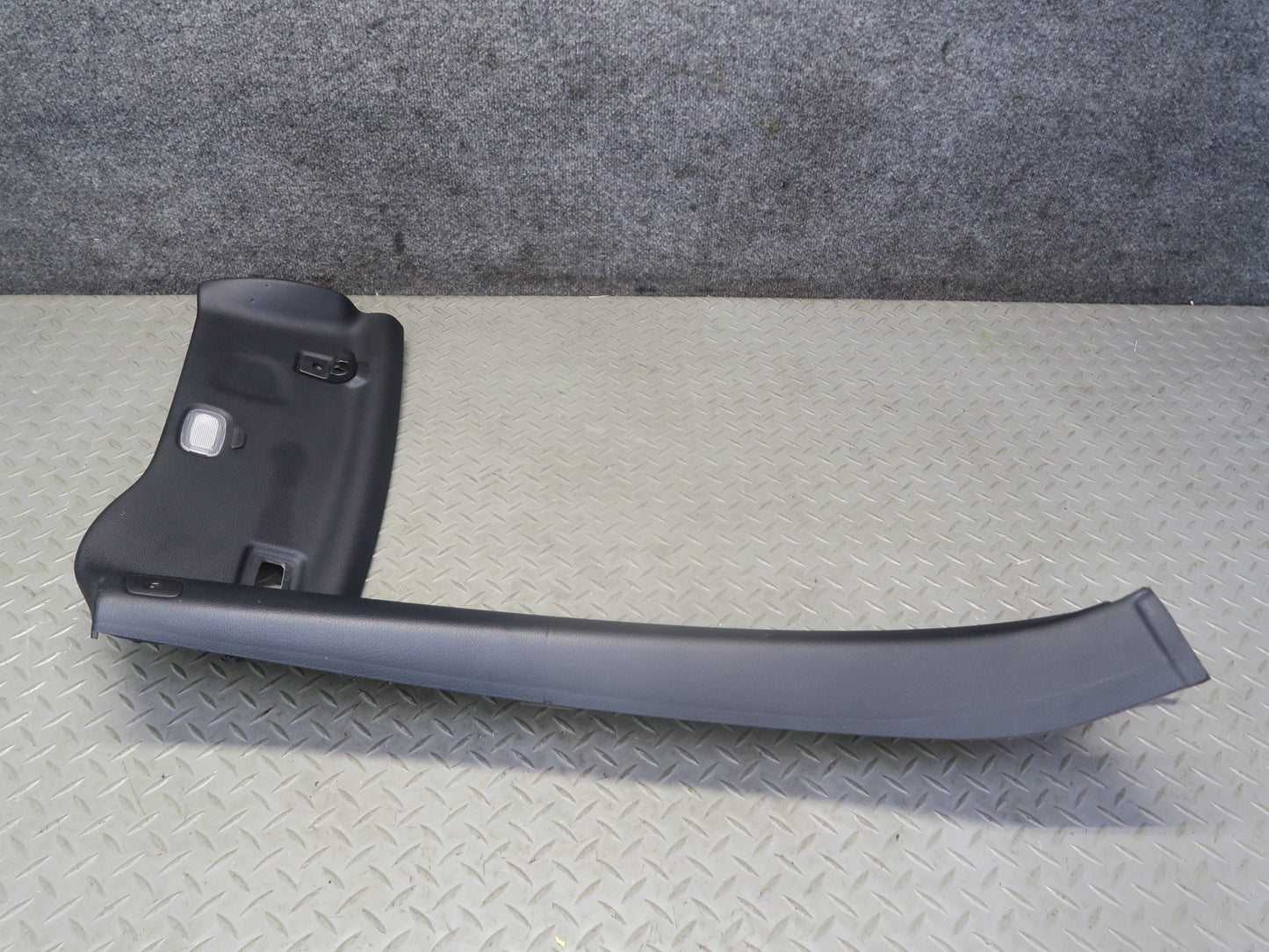 13-20 Mercedes R231 SL550 Set of 2 Front Interior A Pillar Trim Panel Black OEM