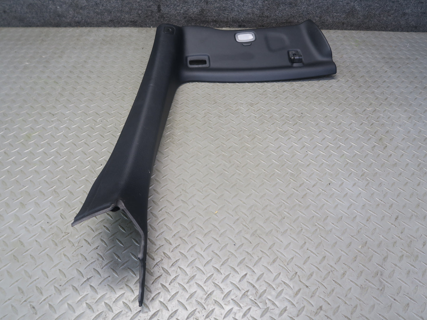 13-20 Mercedes R231 SL550 Set of 2 Front Interior A Pillar Trim Panel Black OEM