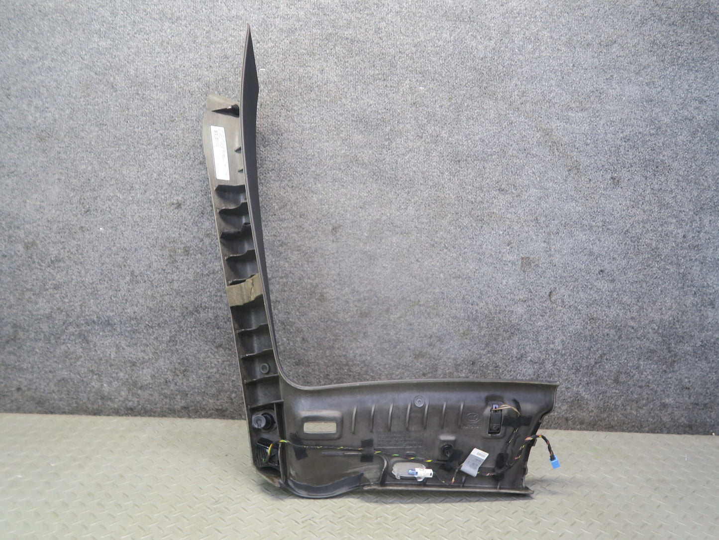 13-20 Mercedes R231 SL550 Set of 2 Front Interior A Pillar Trim Panel Black OEM