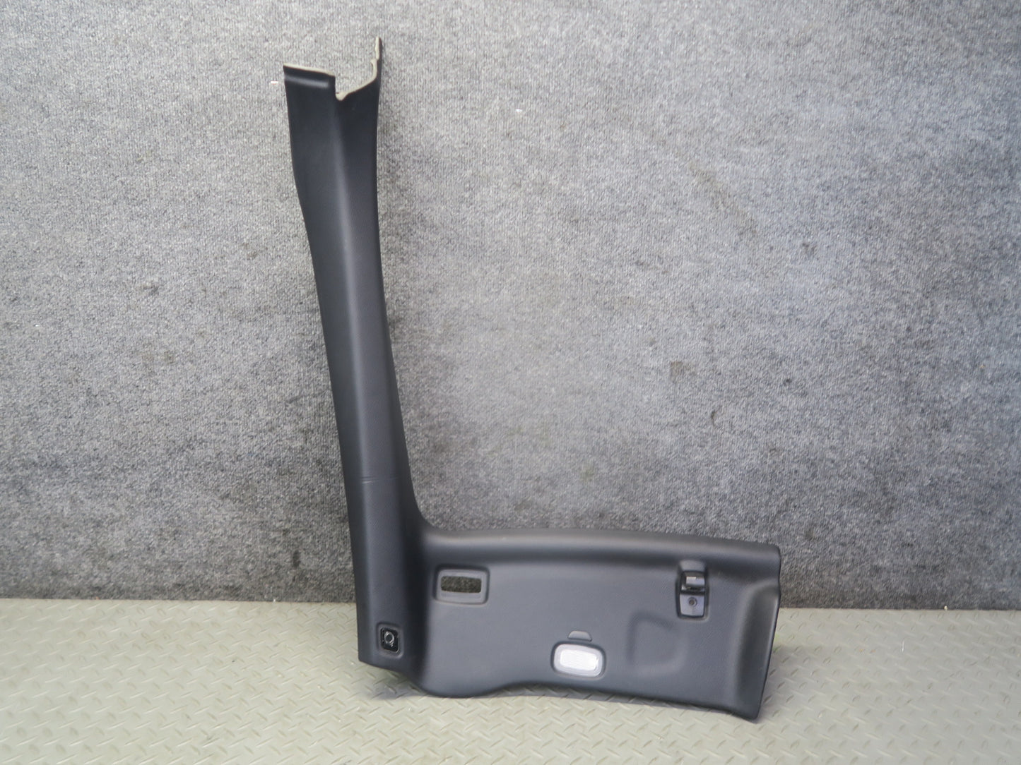 13-20 Mercedes R231 SL550 Set of 2 Front Interior A Pillar Trim Panel Black OEM