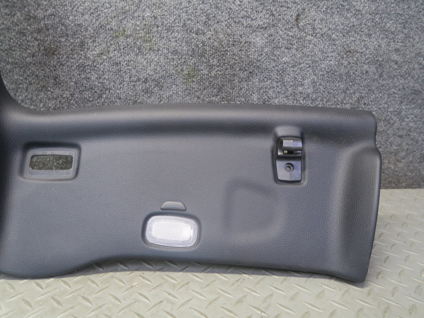13-20 Mercedes R231 SL550 Set of 2 Front Interior A Pillar Trim Panel Black OEM