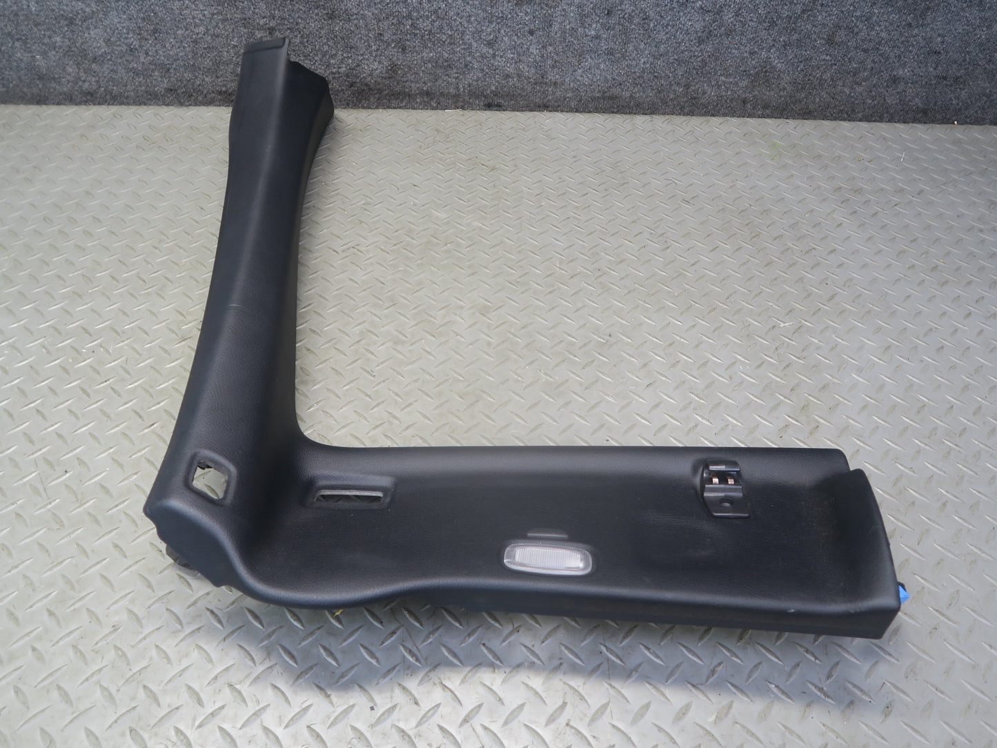 13-20 Mercedes R231 SL550 Set of 2 Front Interior A Pillar Trim Panel Black OEM