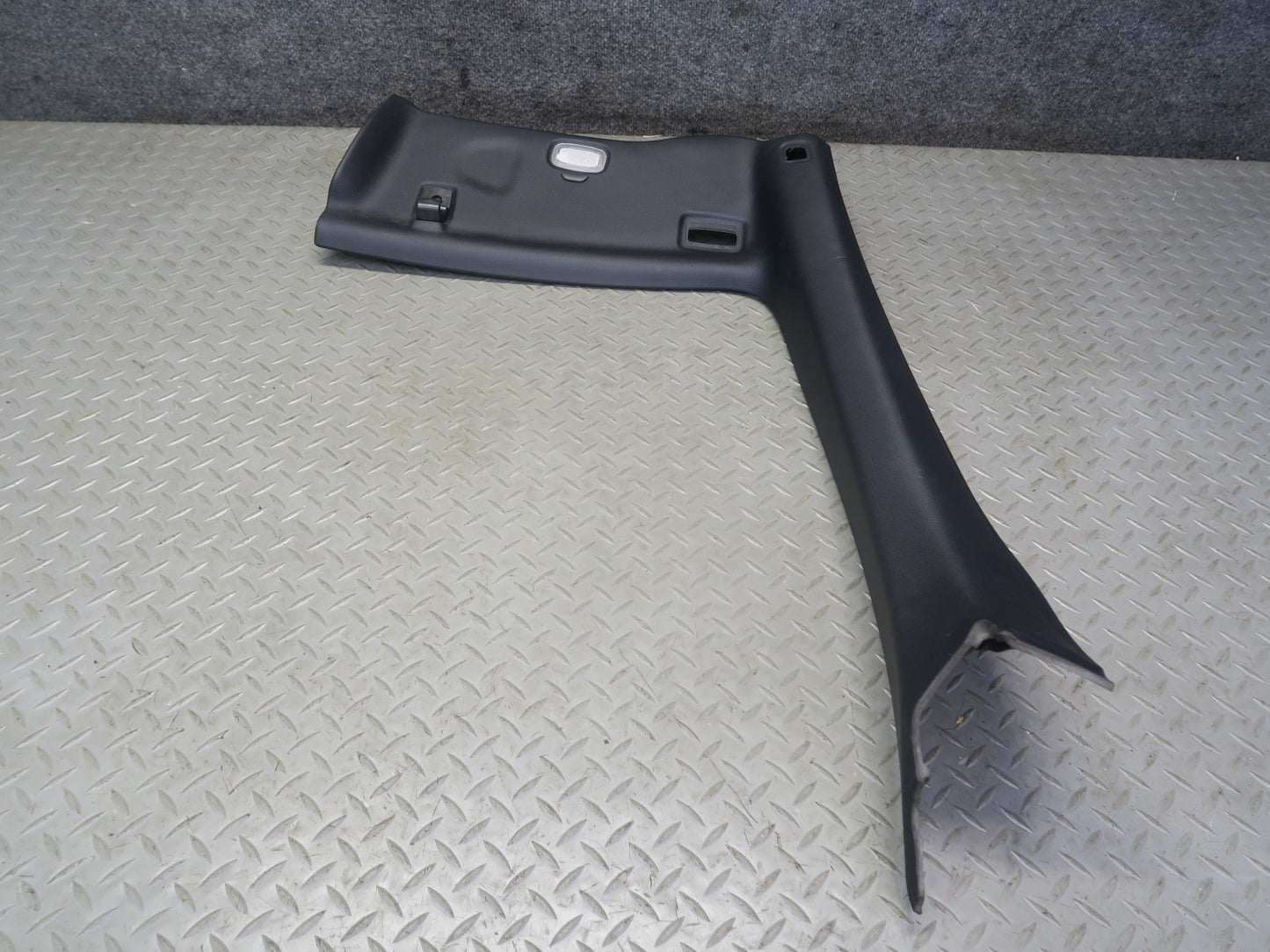 13-20 Mercedes R231 SL550 Set of 2 Front Interior A Pillar Trim Panel Black OEM