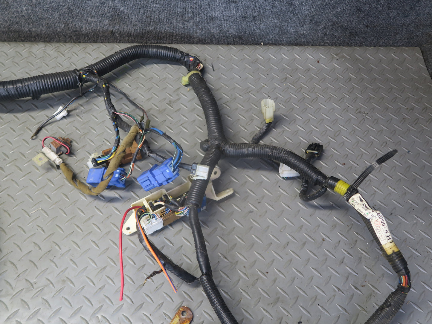 1993 Nissan Z32 300ZX Convertible NA M/T Under Dash Wire Wiring Harness OEM