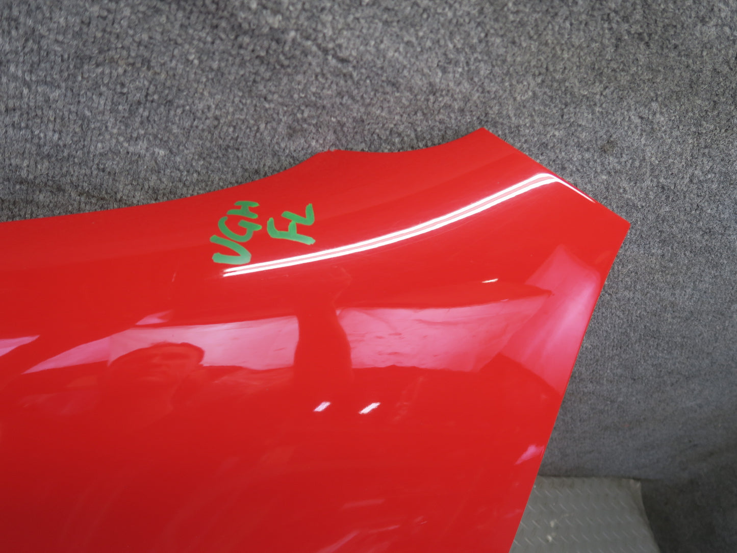 06-09 VW Golf MK5 R32 GTI Rabbit Front Left Fender Shell Panel Tornado RED OEM