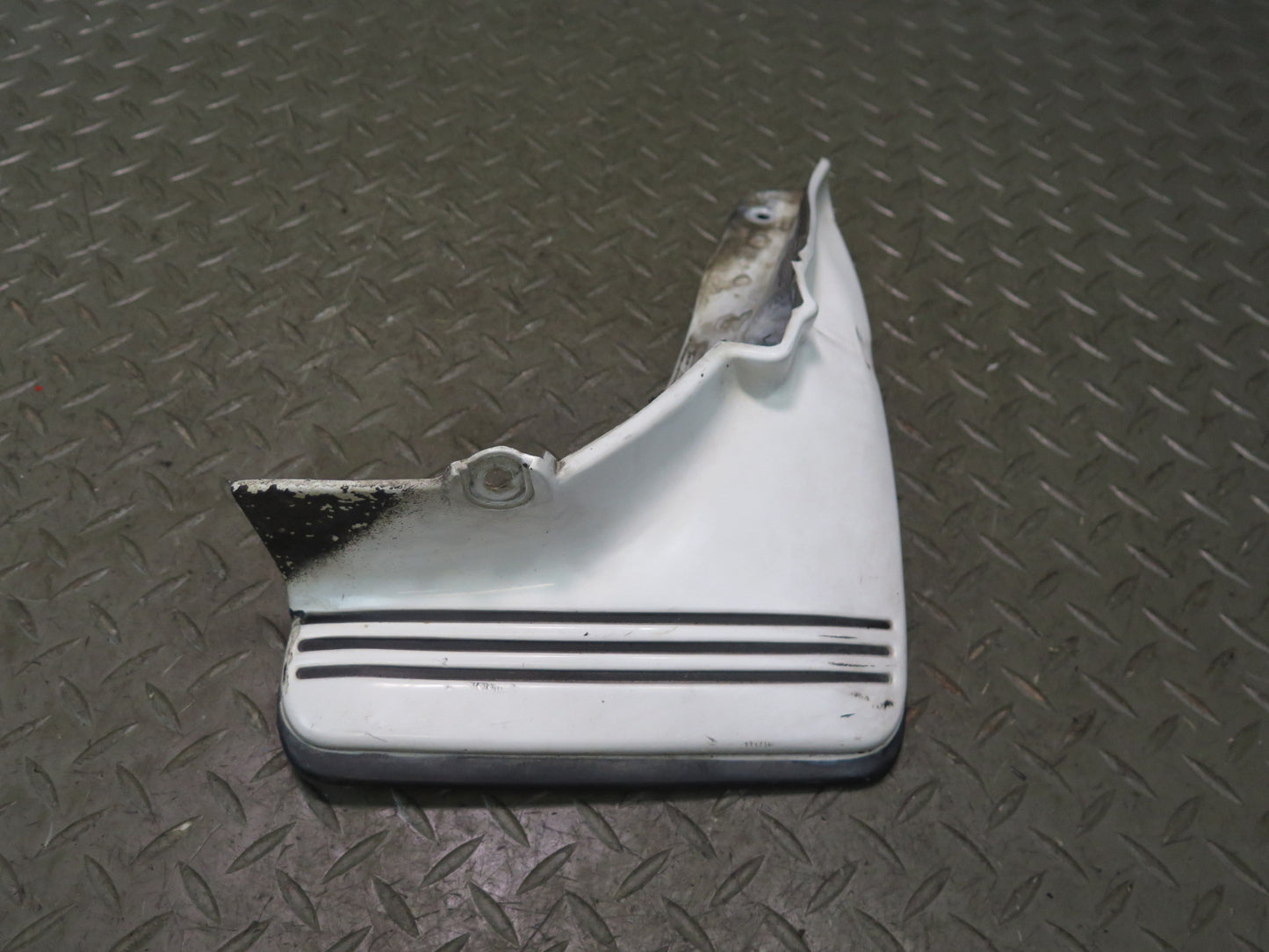 84-86 Toyota Cressida MX73 Sedan Front & Rear Right MUD Flap Guard White OEM