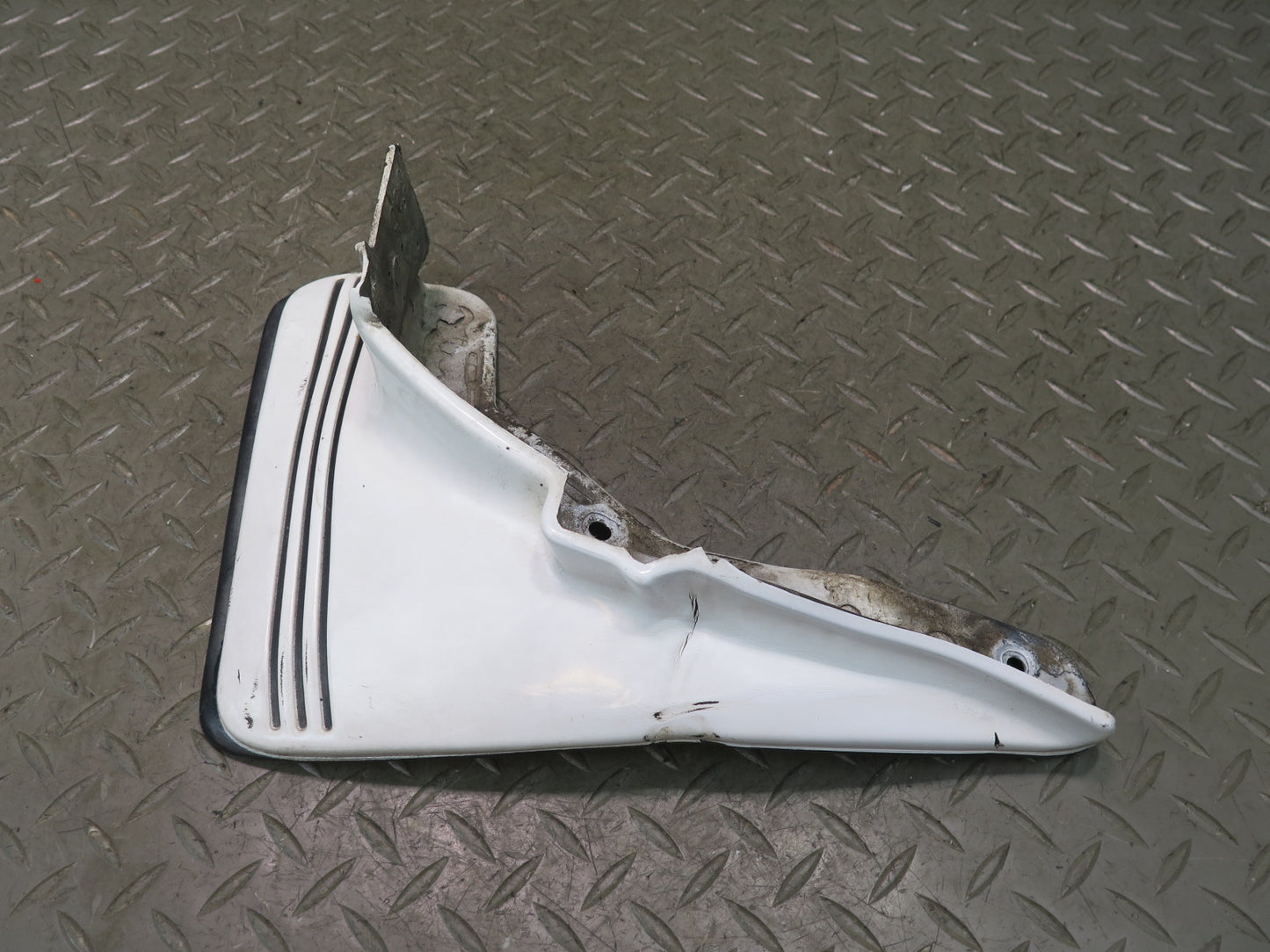 84-86 Toyota Cressida MX73 Sedan Front & Rear Right MUD Flap Guard White OEM