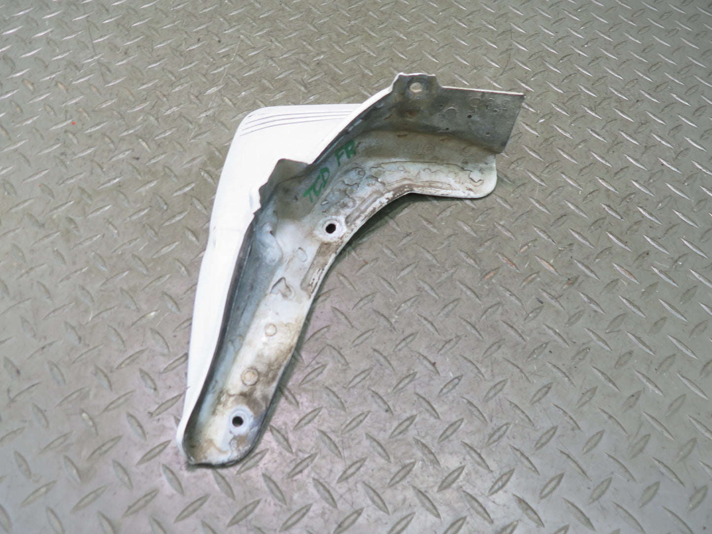 84-86 Toyota Cressida MX73 Sedan Front & Rear Right MUD Flap Guard White OEM