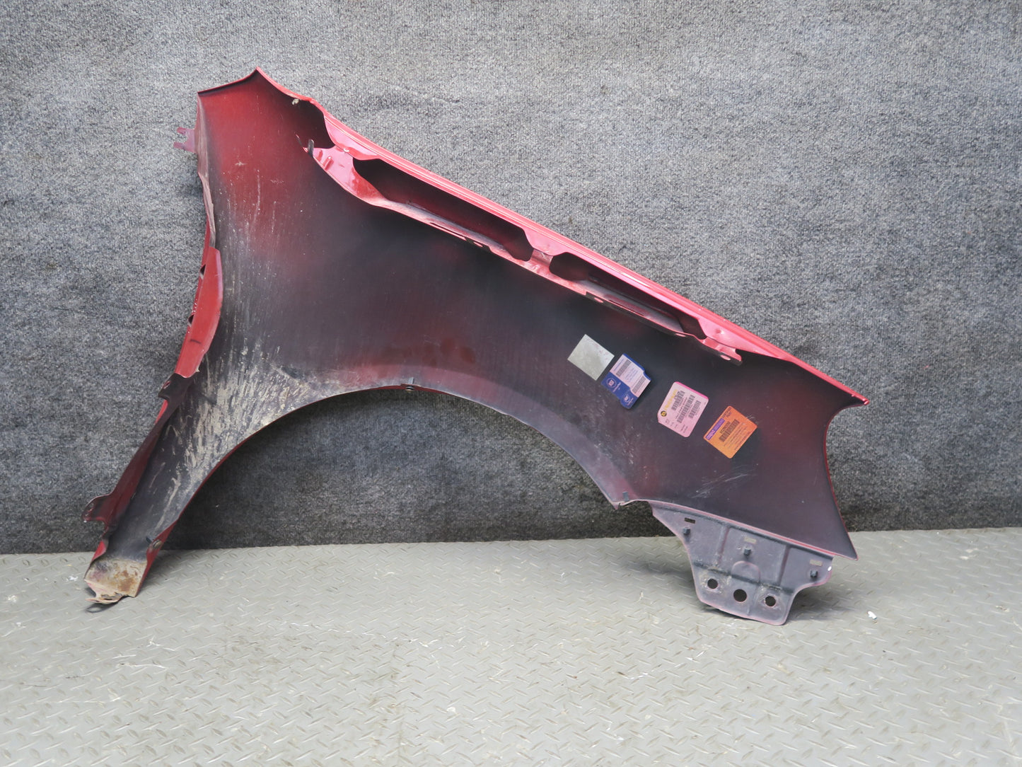 06-09 VW Golf MK5 R32 GTI Rabbit Front Left Fender Shell Panel Tornado RED OEM