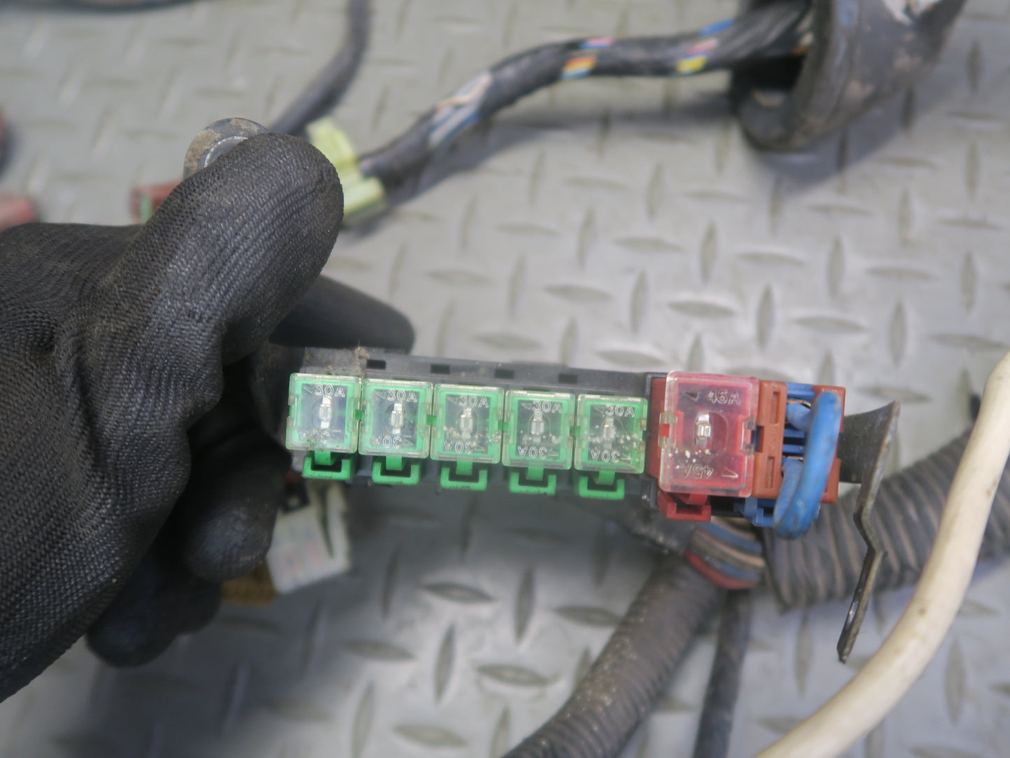 1993 Nissan Z32 300ZX VG30DE Convert NA M/T Engine Bay Wire Wiring Harness OEM