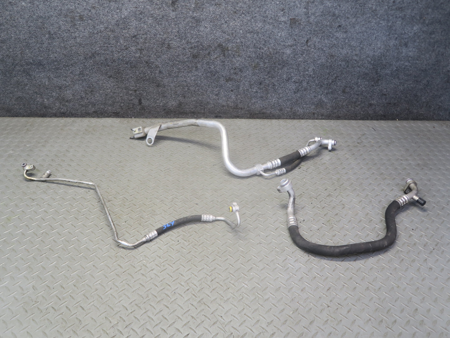 13-16 Mercedes R231 SL550 Set of 3 A/C Air Condition Hose Pipe Line OEM