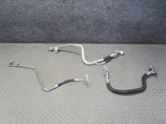 13-16 Mercedes R231 SL550 Set of 3 A/C Air Condition Hose Pipe Line OEM