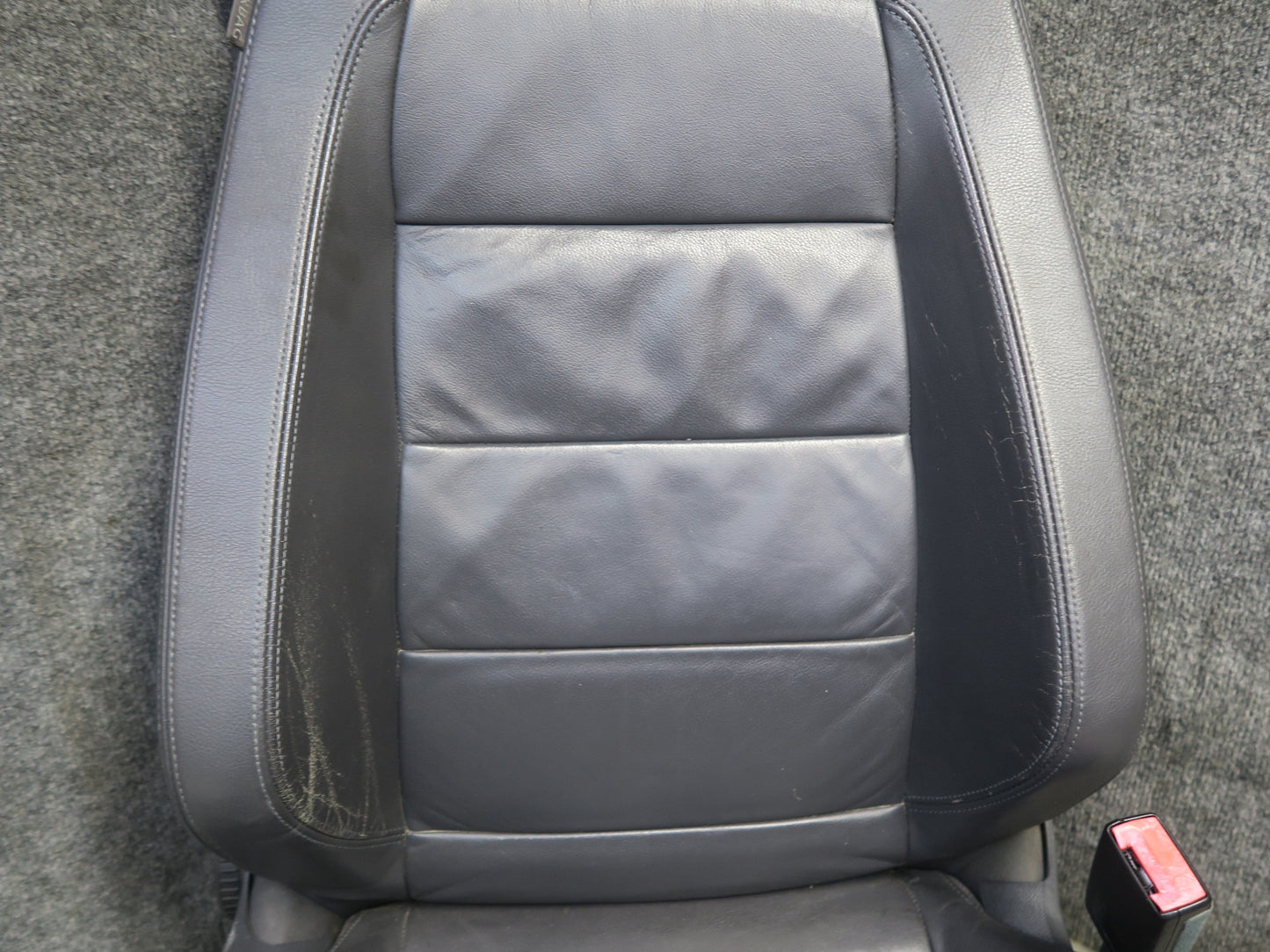 2008 VW Golf MK5 R32 2-DOOR Front & Rear Sport Leather Seat Set Anthracite OEM