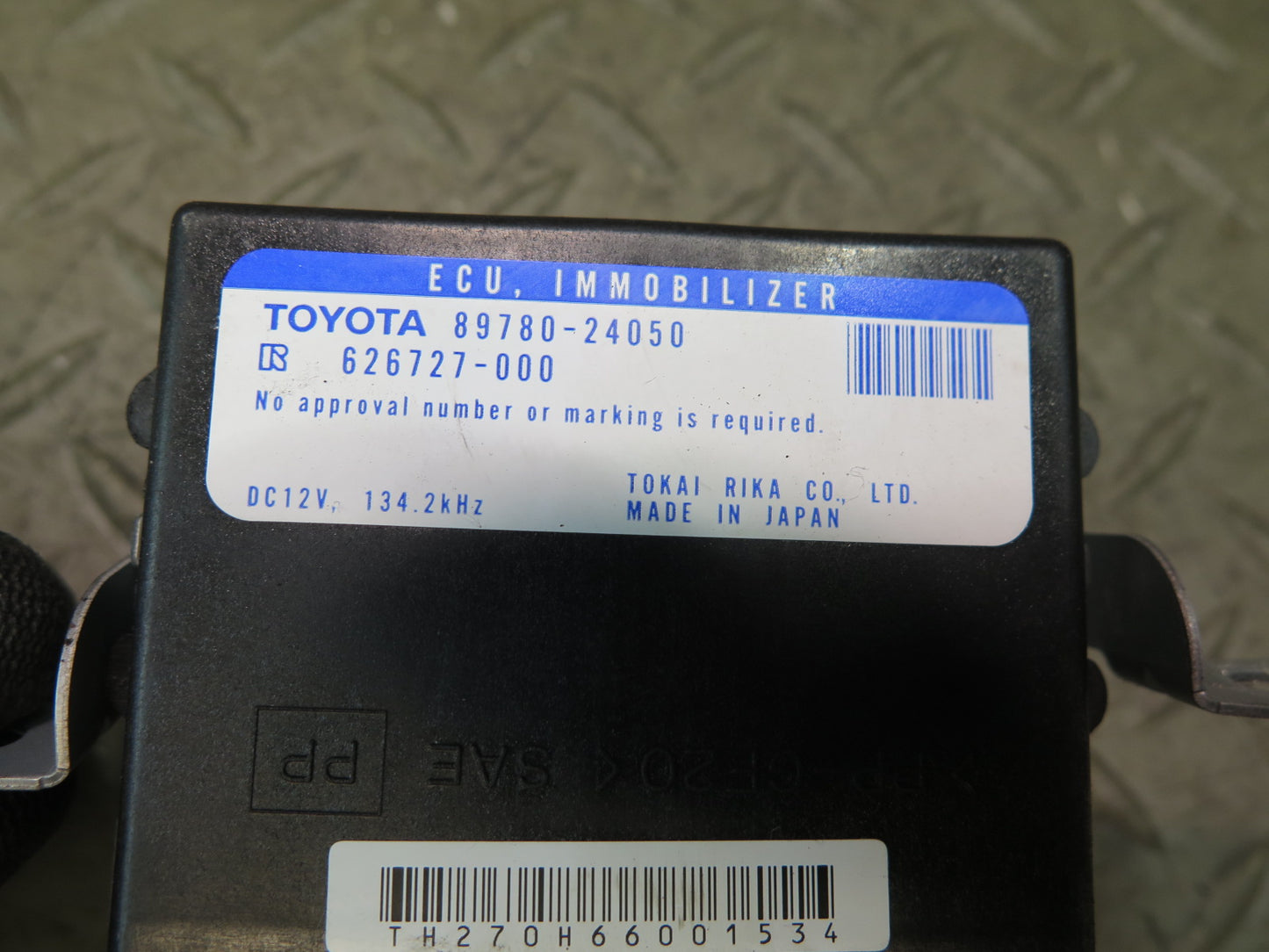 06-08 Lexus UZZ40L SC430 Immobilizer Anti-theft Control Module 89780-24050 OEM