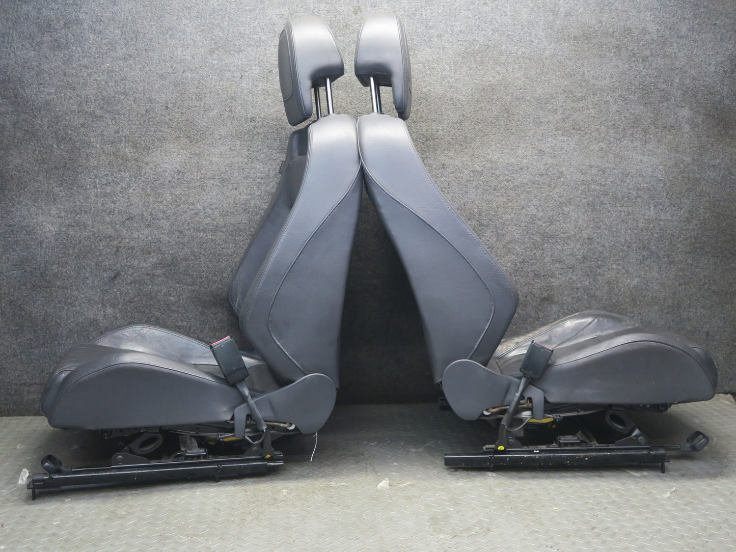 2008 VW Golf MK5 R32 2-DOOR Front & Rear Sport Leather Seat Set Anthracite OEM