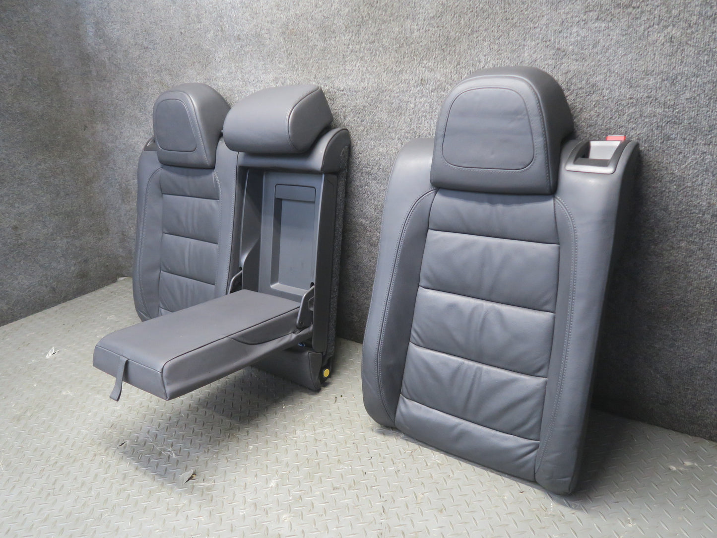 2008 VW Golf MK5 R32 2-DOOR Front & Rear Sport Leather Seat Set Anthracite OEM