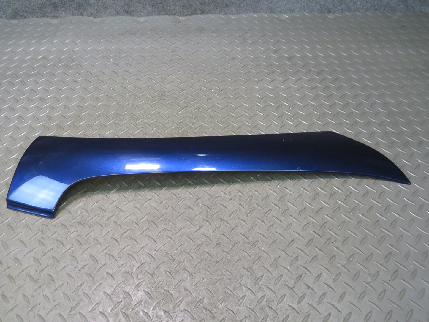02-10 Lexus Z40 SC430 Set of 2 Exterior Windshield A Pillar Trim Cover Blue OEM