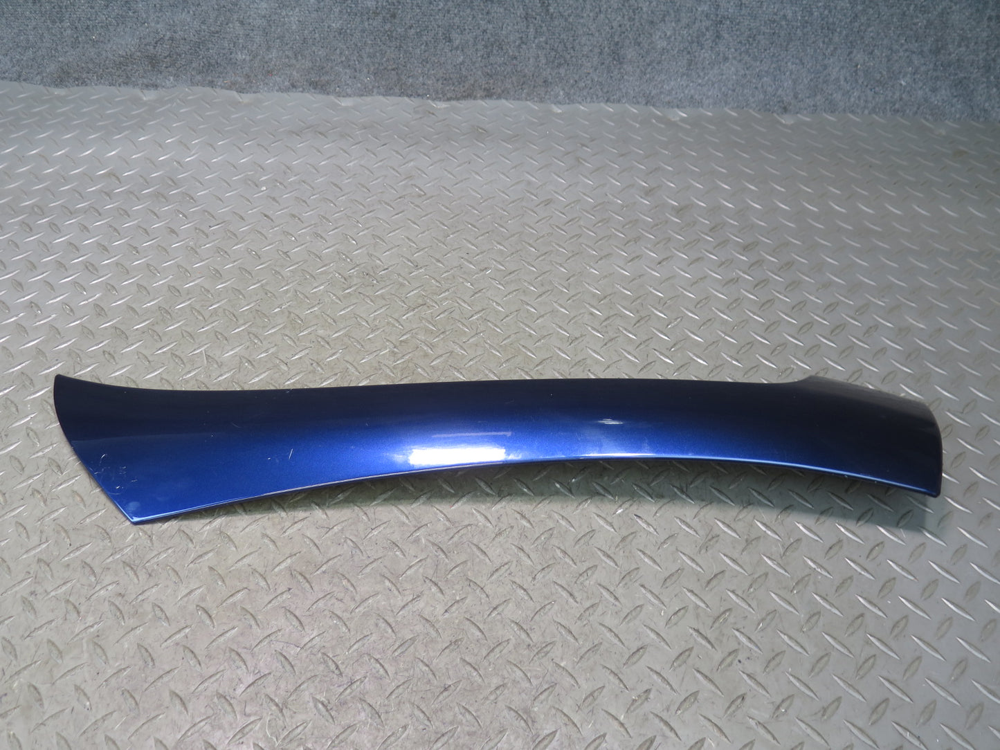 02-10 Lexus Z40 SC430 Set of 2 Exterior Windshield A Pillar Trim Cover Blue OEM
