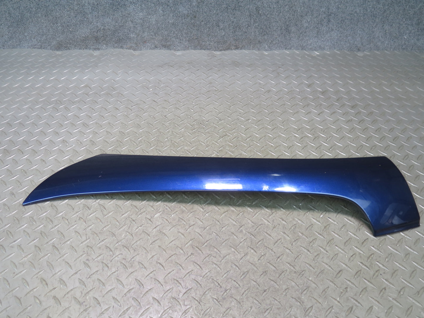 02-10 Lexus Z40 SC430 Set of 2 Exterior Windshield A Pillar Trim Cover Blue OEM