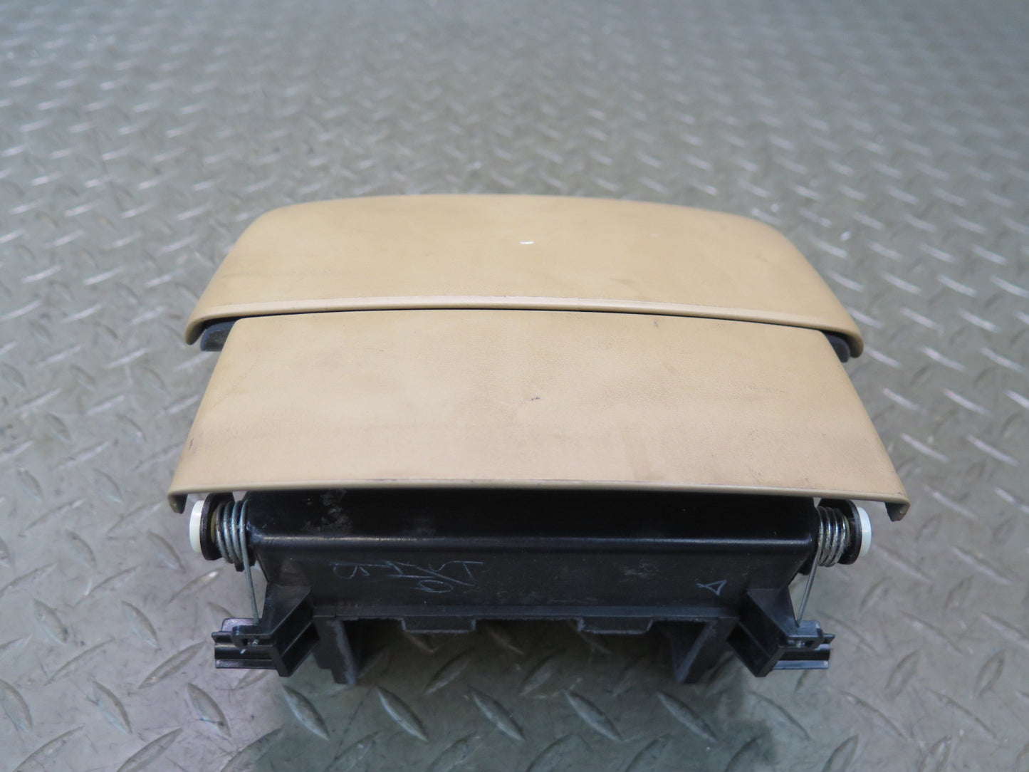 02-10 Lexus UZZ40L SC43 Rear Center Console Pocket Storage Compartment Beige OEM