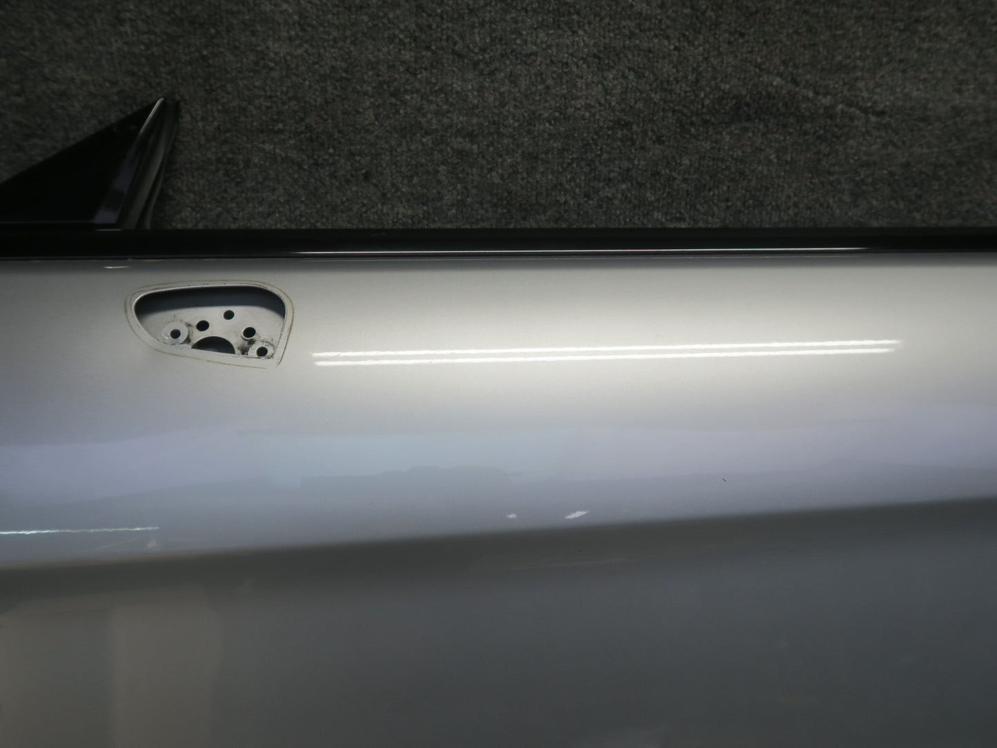 13-20 Mercedes R231 SL550 Left Door Shell Panel Iridium Silver OEM