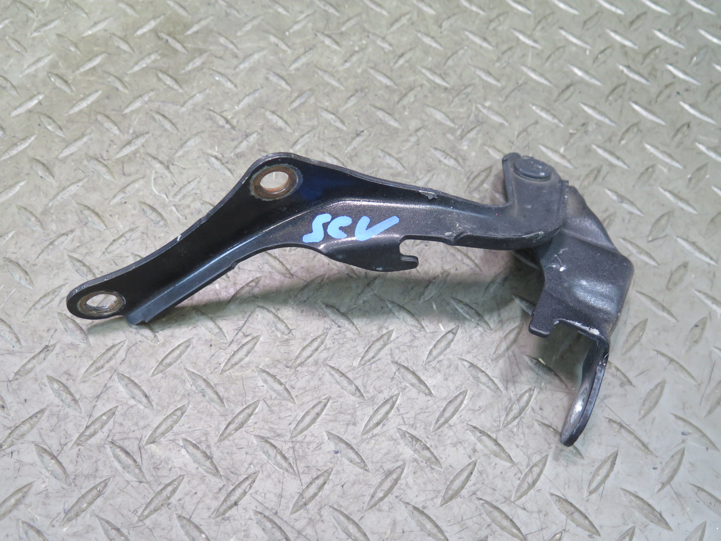 02-10 Lexus UZZ40L SC430 Front Left & Right Hood Bonnet Hinge Black Set OEM