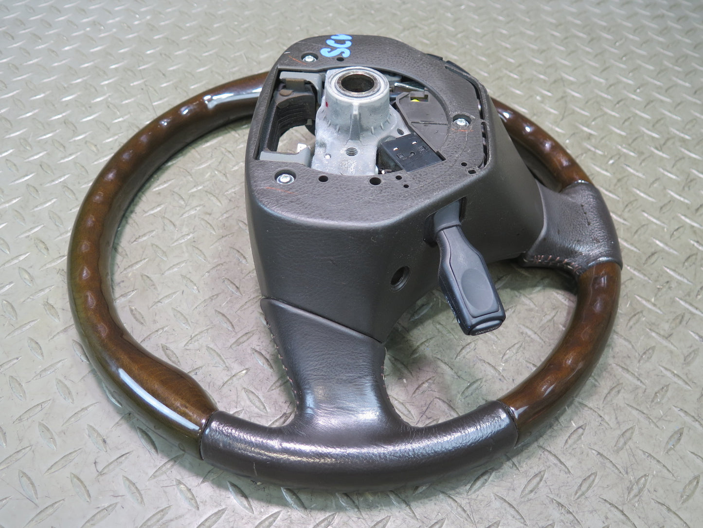 02-06 Lexus Z40 SC430 Leather Wood Steering w Radio Cruise Switch 74K Miles OEM