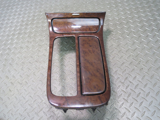 06-10 Lexus SC430 A/T Shifter Center Console Wood Trim Cover w CUP Holder OEM