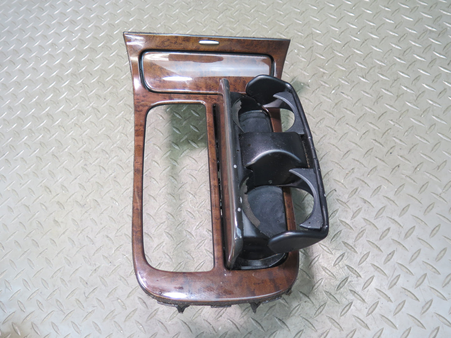 06-10 Lexus SC430 A/T Shifter Center Console Wood Trim Cover w CUP Holder OEM